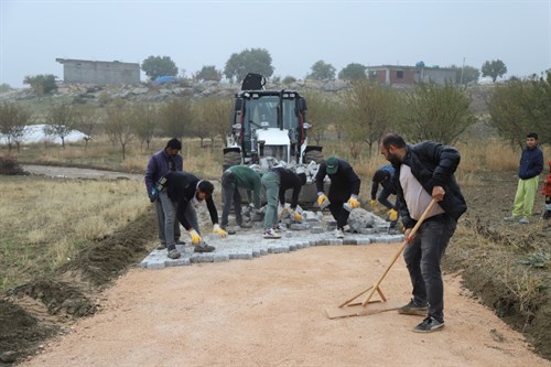 Üst Yapı Çalışmalarımıza Dört Koldan Devam Ediyoruz 